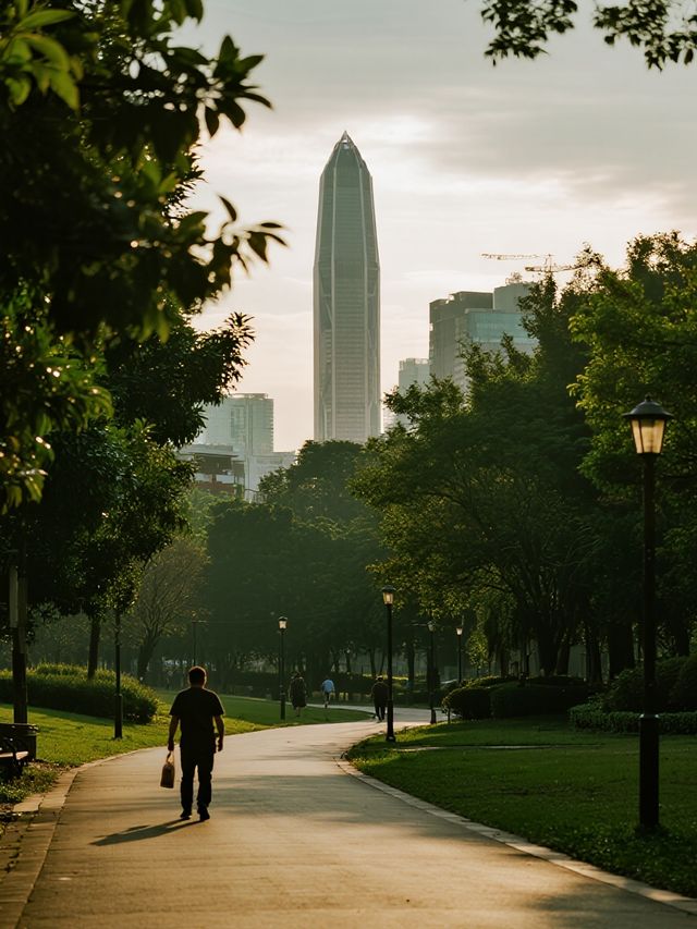 深圳遛娃隱藏款!市中心公園太好逛了 深圳遛娃隱藏款!市中心公園太好逛了