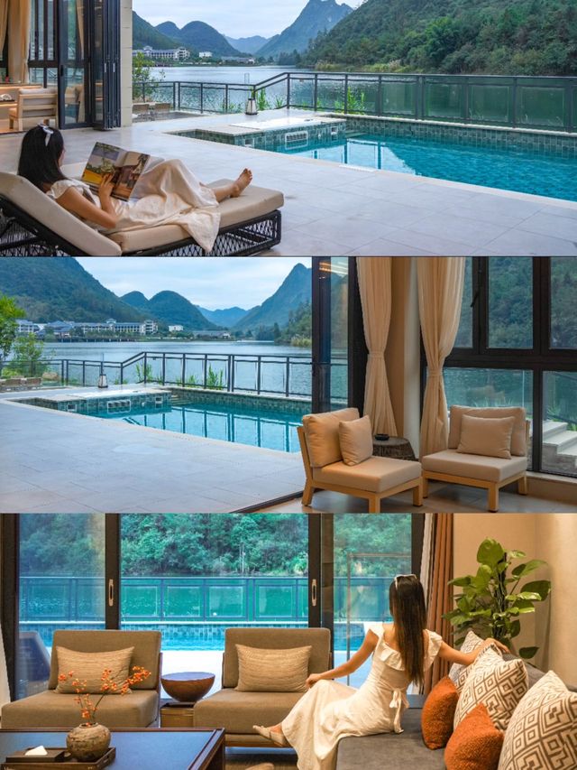 韶關賞秋天花板！住進山湖別墅泡真溫泉太治癒