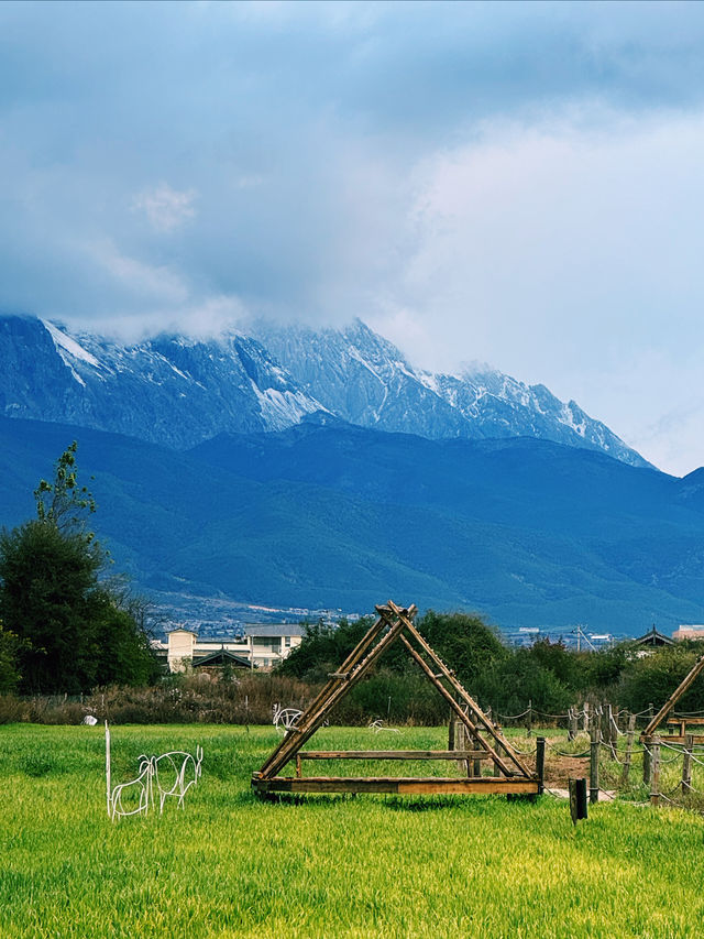 來麗江必拍雪山仙境