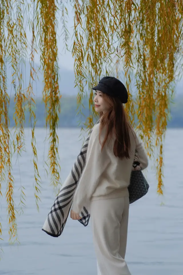 The autumn foliage coverage on Gushan Road, West Lake, Hangzhou, reached 100% on 11.28