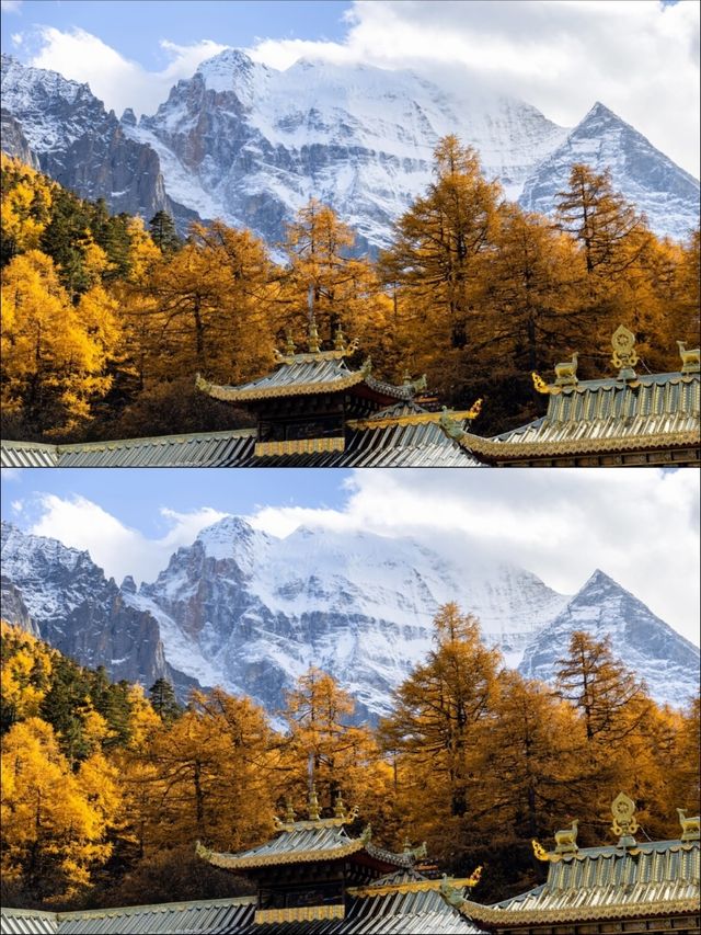 稻城亞丁|沖古寺和神秘的經幡森林 稻城亞丁|沖古寺和神秘的經幡森林