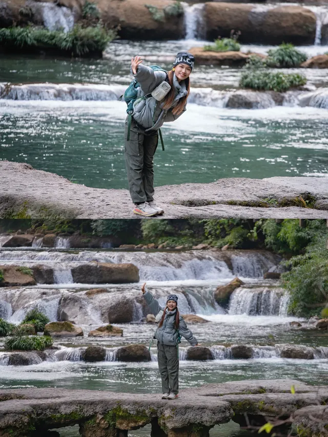連去三天小七孔得出來的寶藏拍照機位路線 連去三天小七孔得出來的寶藏拍照機位路線