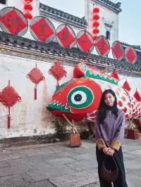 呈坎打卡|月下魚燈 徽州一夢