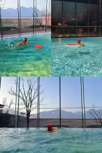 看着賀蘭山游泳是一種什麼體驗