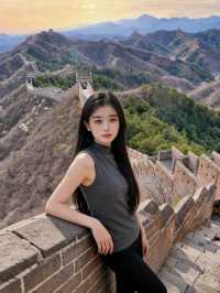 不愧是國家地理評選的「最美長城」