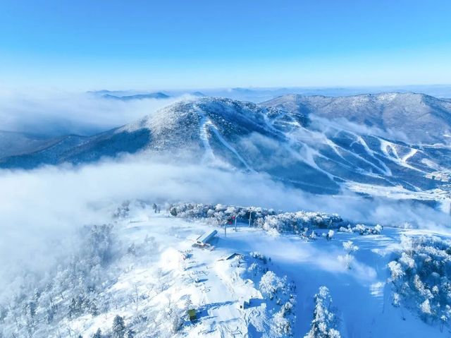 北大湖滑雪度假區開啟滑雪季