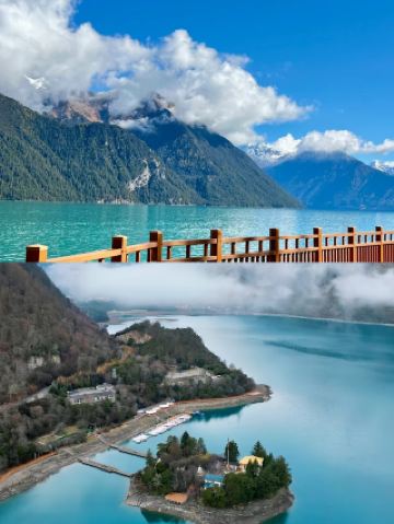 티베트 자치구 린즈시 바송초 탐험하기!