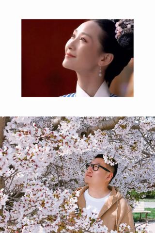 Same style as Ling Rong! Cherry blossom viewing trip in Dalian, live coverage of Longwangtang Cherry Blossoms