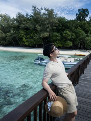 ภาพถ่ายชีวิตประจำวันเหล่านี้ถ่ายในประเทศอินโดนีเซีย ไม่ใช่ในมัลดีฟส์