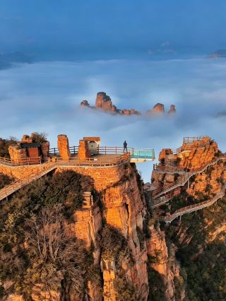 Book the entire mountain for Dragon Boat Festival travel—no climbing needed! Fewer people, beautiful scenery at East Taihang