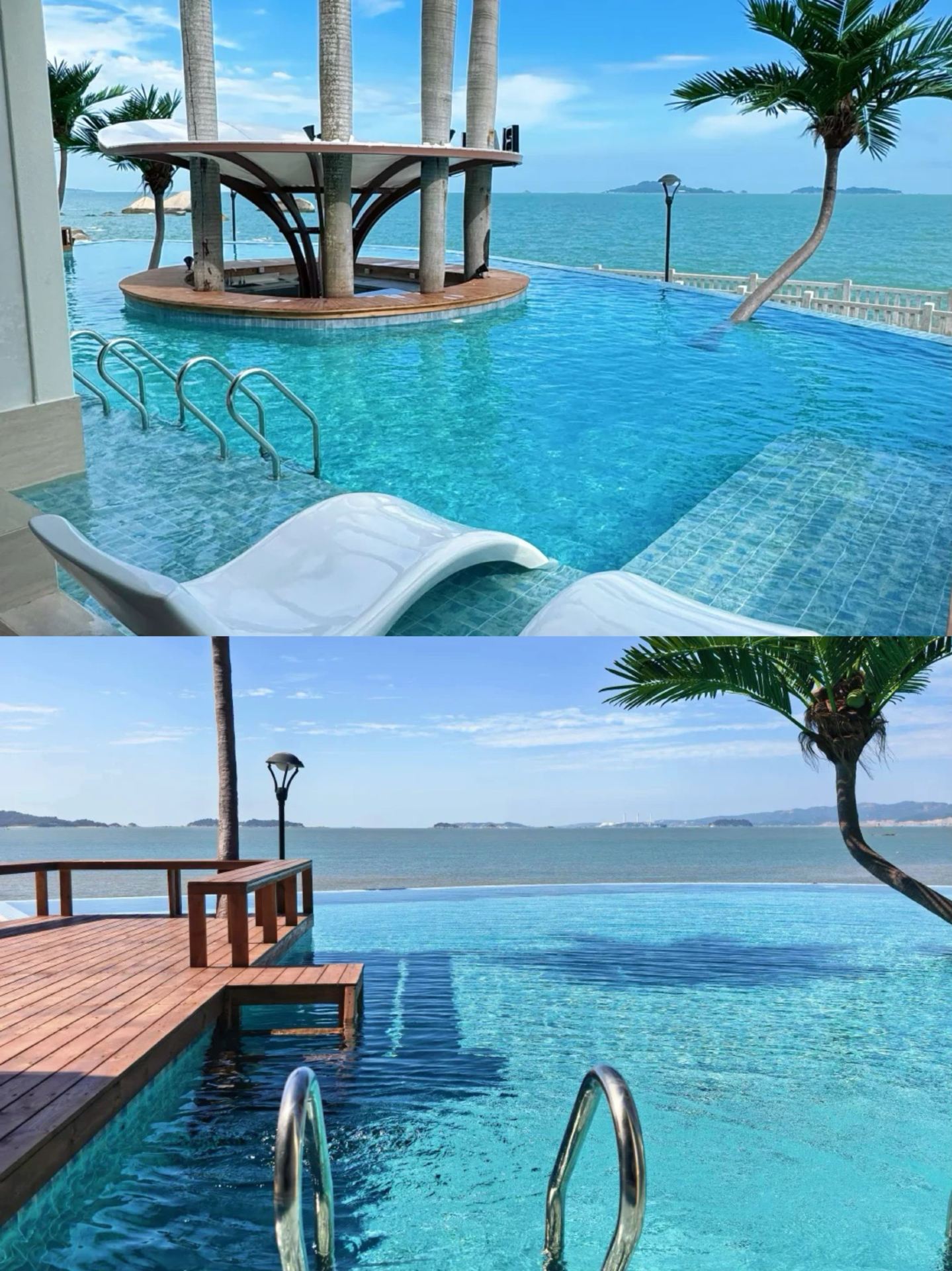 |Xiamen Shoreline Designer Seaside Boutique Stay

All my friends are asking if I flew to Jeju Island for vacation!
Having been to Xiamen several times, I finally avoided the cookie-cutter, mass-produced influencer stays in Zengcuoan and discovered this frontline seaside designer boutique stay on Huandao Road. Featuring pure white wabi-sabi architecture, a rooftop infinity sea-view pool, panoramic floor-to-ceiling windows throughout, just a 2-minute walk down to the beach, and you can watch the sunrise over the sea right from your bed. Quiet, private, and uncrowded—perfect for couples, besties, or light family trips. This is a genuine, hands-on guide with everything you need to know about room selection, transportation, and photo tips all in one place!

🌊 Why does this place feel like a vacation abroad?

The entire boutique stay is designed in minimalist creamy white curves, paired with natural wood and rattan furnishings. Large glass panels frame the vast sea view without any flashy or cheap decorations, with low-saturation colors that look perfect straight out of the camera without filters.
The rooftop open-air infinity pool faces the sea directly, blending the pool water with the blue sky and ocean; the terrace is set up with camping-style tables and chairs and a green plant arch. Whether it’s the morning mist or the orange sunset over the sea, every spot is Instagram-worthy.
Hidden in a seaside village, away from main roads and traffic, you won’t hear noisy tourists—only the sound of waves and wind rustling through leaves, creating a fully healing atmosphere.

📍Prime Location|Core of Huangcuo on Huandao Road, zero travel stress

The boutique stay is located at Xitouxia on South Huandao Road, truly right by the sea:

· 2-minute walk to a pristine, less crowded beach, avoiding the crowded main beach at Huangcuo; at low tide, you can hunt for small crabs

· Self-driving: free exclusive parking lot on-site with plenty of spaces

· Short-distance travel: electric scooters available for rent at the stay, perfect for coastal rides with sea breeze

· Taxi distances: 10 minutes to Zengcuoan, 20 minutes to Shapowei/ Shimao Twin Towers, 30 minutes to Gulangyu Cruise Terminal

· Public transport: bus stop at the door with direct routes to all Huandao Road attractions, very cost-effective

🛏️ Four room types to choose from, no wasted money

1. Panoramic Sea View King Room|Best value for couples (40㎡)
Full wall floor-to-ceiling glass + window-side bathtub with sea view, lie in bed facing the sea horizon, bright and transparent lighting, perfect for budget-conscious couples.

2. Private Terrace Sea View Room|Best for besties’ photo shoots
Comes with a private viewing terrace, fully furnished with rattan tables and chairs, ideal for afternoon tea and sunset photos, very private with no need to compete for photo spots.

3. Poolside Loft Duplex|Top choice for young friends traveling together
Two floors with separate living and sleeping areas, living room downstairs and bedroom upstairs, balcony leads directly to the rooftop pool, perfect for groups of three or four on short trips.

4. Family Twin Sea View Room|Family-friendly with kids
Two 1.5-meter beds, spacious, with free sand digging tools and small children’s pillows provided by the stay, soft and gentle lighting.

💡 Room selection tip: Book east-facing rooms for sea sunrises; west-facing rooms for sunsets and evening glow.

🧺 Free amenities that enhance your stay

1. Daily freshly made Minnan breakfast: peanut soup, handmade rice cakes, oyster omelet, freshly toasted bread, light and tasty

2. Rooftop pool open all day, free rental of photo props like straw hats, woven bags, transparent swim rings

3. 24-hour online concierge: book electric scooters, recommend local hidden seafood spots, free tide-hunting tools

4. Self-service washer + dryer combo, no need to bring dirty clothes on long trips

5. Notify the stay of anniversaries/birthdays, and they will decorate the bed with petals and provide a small dessert gift

📅 Lazy one-day itinerary

6. 30-8:00 AM: Watch sunrise from the terrace, then go tide-hunting on the beach
9:00 AM-12:00 PM: Rent an electric scooter for a coastal ride along Huandao Road, check out Coconut Wind Village coastline
Noon: Concierge recommends affordable seafood stalls, avoiding overpriced tourist traps
2:00-5:00 PM: Return to the pool for photos, relax with afternoon tea on the terrace
5:30-7:00 PM: Watch the orange sea sunset from the terrace
Night: Taxi to Zengcuoan for snacks or stroll through Shapowei Art West District

👗 Outfit & photo tips

· Prioritize light white, beige, and pale blue dresses that match perfectly with the pure white architecture and sea, no need for heavy pants

· Best photo times: sunrise and after 4 PM at sunset, soft lighting without harsh overexposure

· Avoid: harsh midday pool light causes dark shadows in photos, better to go to the pool in the evening

⚠️ Real insider tips to avoid pitfalls

1. Weekend and public holiday prices rise; weekdays offer much better value

2. Pool open 10:00 AM-9:00 PM, fewer visitors in the evening, no strangers in photos

3. The stay is 2 minutes from the main road via a small path, quiet and noise-free at night, no worries for light sleepers

4. Big temperature difference by the sea morning and night, bring a light cardigan for the evening sea breeze

5. Mobile snack stalls near the beach are overpriced; for authentic local snacks, follow the concierge’s recommendations for old village shops

✅ Summary

No need to fly to Southeast Asia or leave the country—enjoy a peaceful, healing seaside vacation right in Xiamen!
This shoreline designer seaside boutique stay combines beauty, frontline sea views, and comfortable amenities. It’s private with few people, attentive concierge service, and easy access to all Huandao Road attractions. Whether for romantic couple dates, bestie photo trips, or light family vacations, lock in this stay when visiting Xiamen’s sea—you won’t want to leave after staying here!

