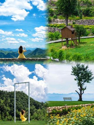 At an altitude of 700 meters in Zhejiang, I spent a 20℃ weekend without climbing a single step