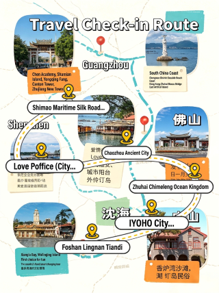 Guangdong 9-city one-day tour nanny guide｜Off the beaten path, no risks, a must-visit in your lifetime!