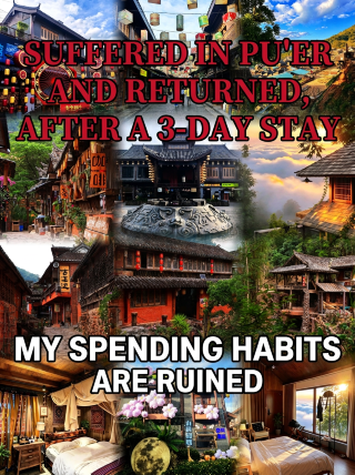 After staying in Pu'er for three days, my spending habits completely changed
