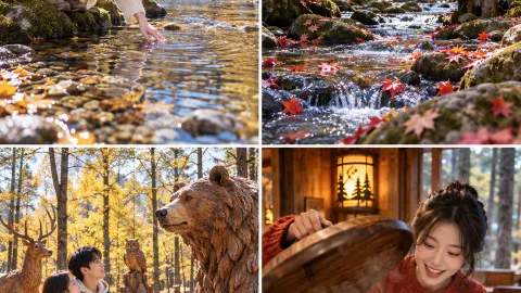 Пятицветные горы Ичуня, осенние краски Малого Хингана — traveler post in Харбин