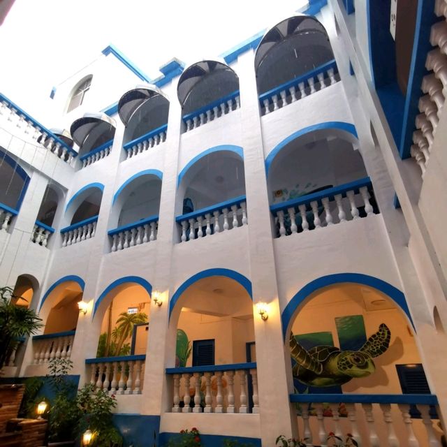台中溫泉酒店推薦～谷關「麗池山水溫泉會館」…充滿希臘風格建築～每間房都有獨立溫泉池…