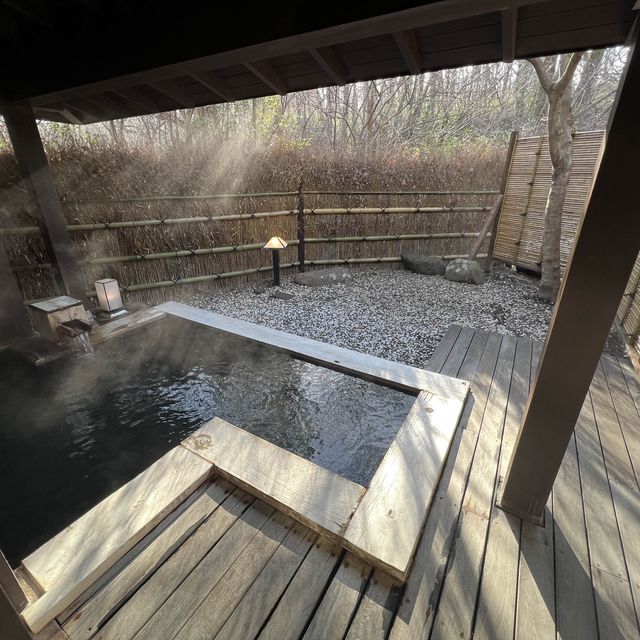 藏王風呂付客室天花板