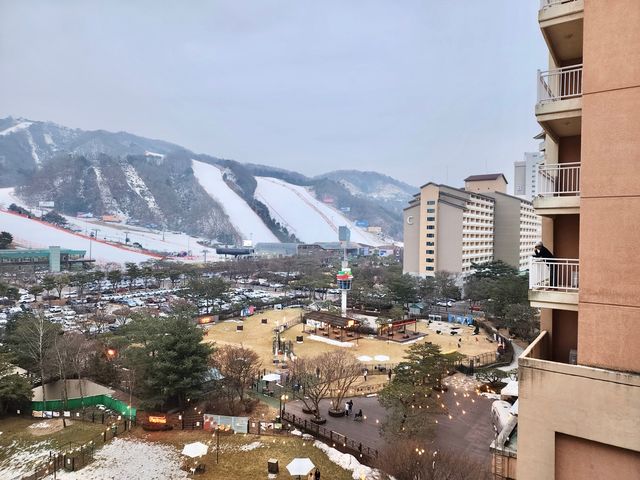 강원도 홍천 비발디파크 스키장 