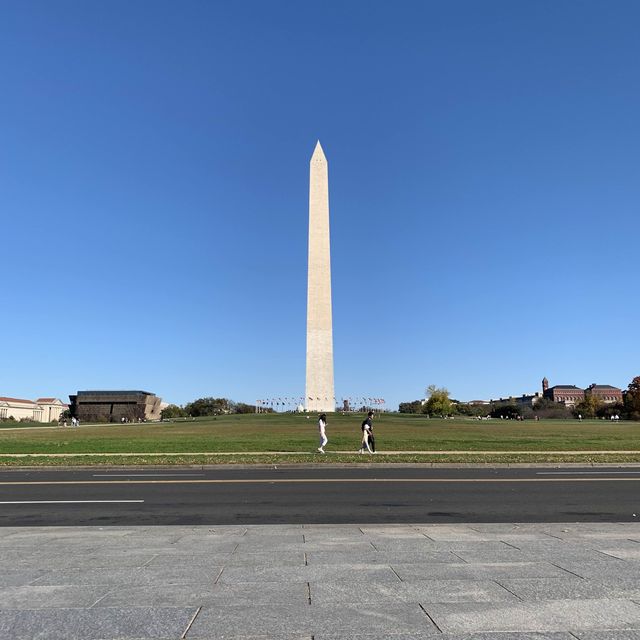 historic Washington monument in nov22