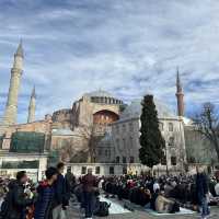 Istanbul 🇹🇷 must visit Hagia Sophia 