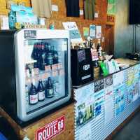 海を眺めながらアルコールが楽しめる　CHICO GARAGE　利尻