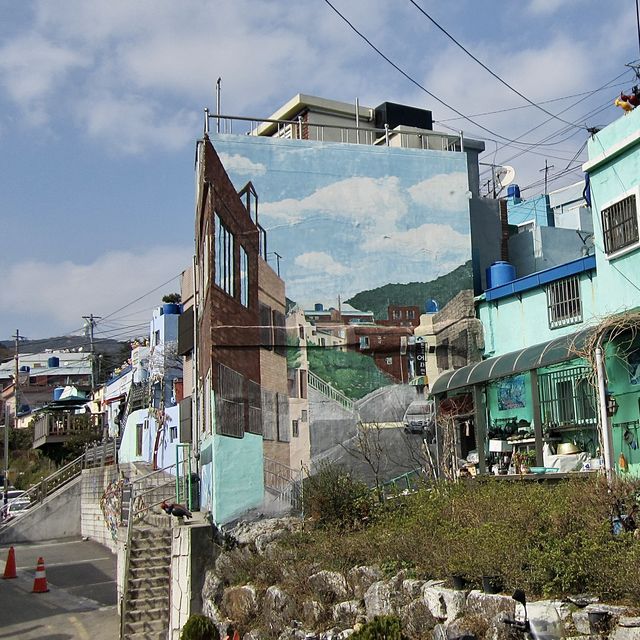 감천문화마을, 알록달록한 골목투어