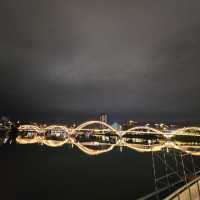 A great night walk in Min River