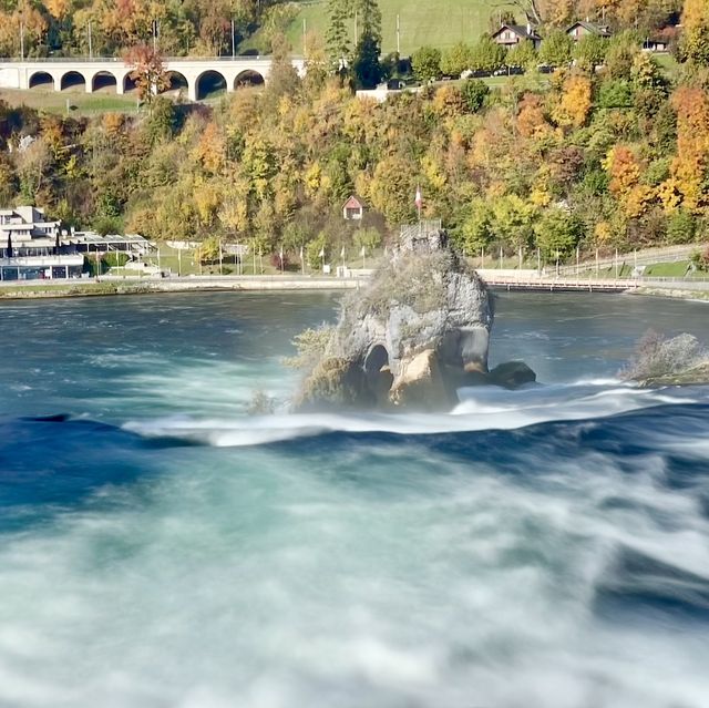Autumn's Splendor at Neuhausen Falls