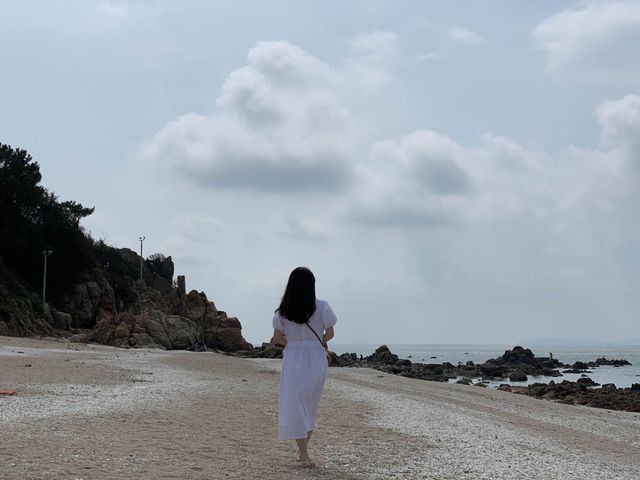 잔잔한 선녀바위 해수욕장🌊