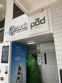 Sleeping in the pod! 