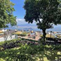 Scenic View at the top of Taal Vista Hotel 