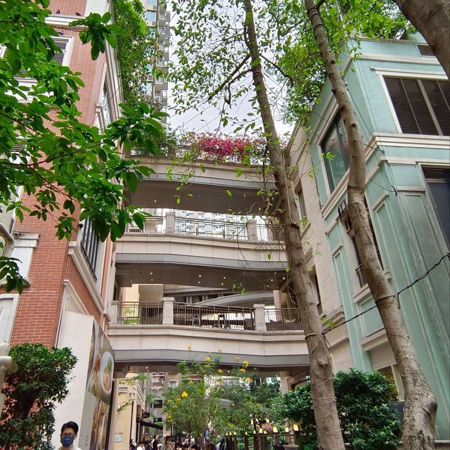五樓户外平台花園 ！意外之外的美景打卡地！利東街商場 