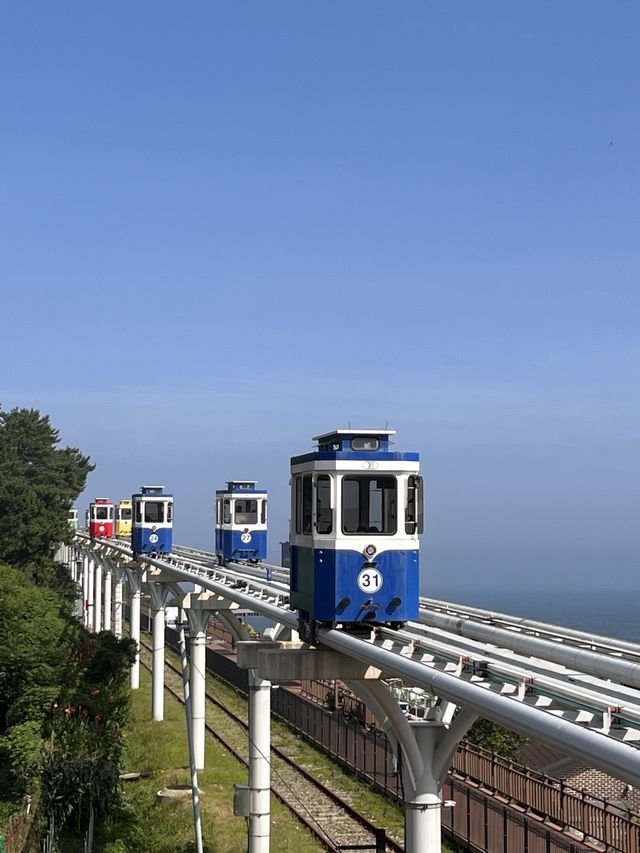 韓国/釜山【海雲台】スカイカプセルがすぐ目の前！ここでしか見れない景色を楽しめるカフェ♡