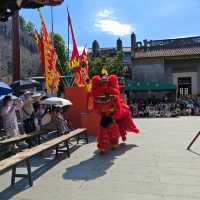 黃飛鴻紀念館 醒獅表演