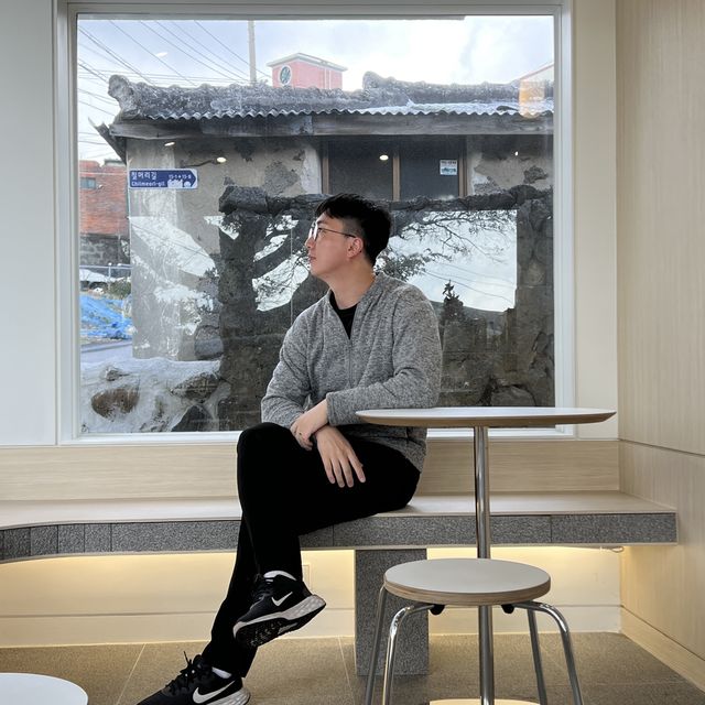 제주항  카페😎 커피맛 진짜 좋은 노픈커피 