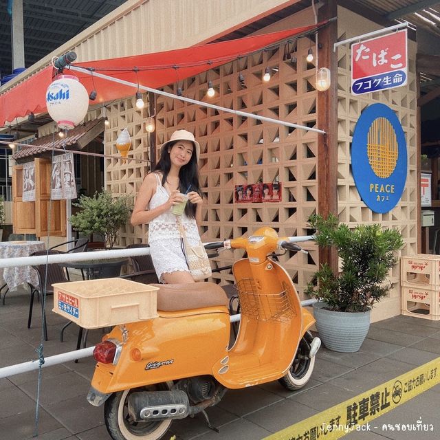 #คาเฟ่แกลงระยอง #คาเฟ่สไตล์ญี่ปุ่น #PeaceHomecafe