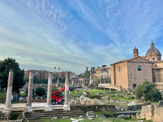 입장하지 않아도 경관을 볼 수 있는 포로 로마노🇮🇹❤️