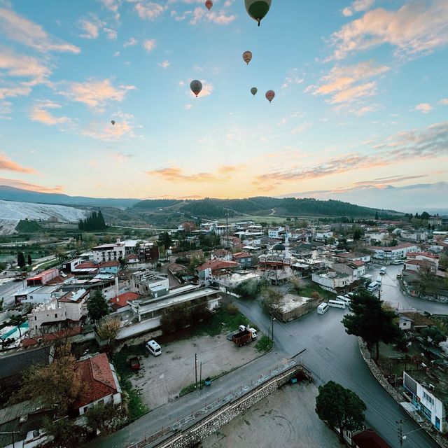 Unforgettable hot air experience Pamukkale