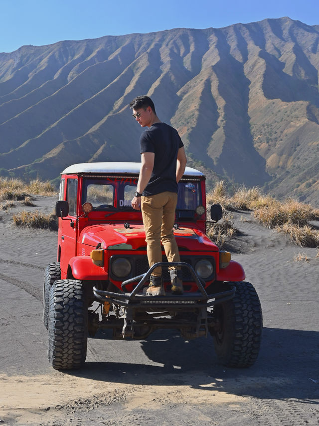 ก้าวเข้าสู้ความเคว้งคว้าง บนปากปล่องภูเขาไฟ Bromo