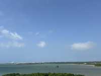 沖縄・石垣島。『馬見岩（んまみいし）』と『赤馬の碑』(赤馬公園) 