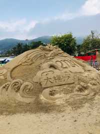 【深圳景點】大梅沙沙灘：海灘沙雕展覽，附近特色酒店