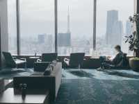 Tokyo tower view at Park Hotel Tokyo