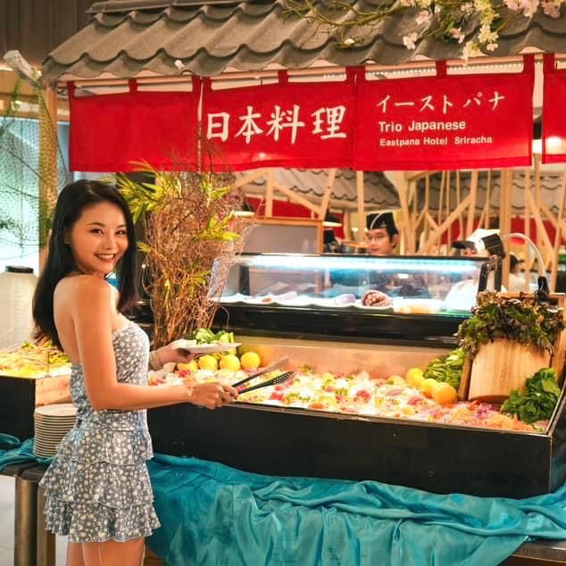 อาหาร Beffet Seafood & International ศรีราชา