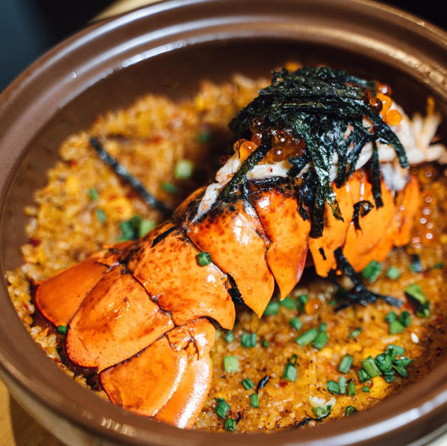 บุฟเฟ่ต์ Giant River Prawns Buffet & Lobster Speci