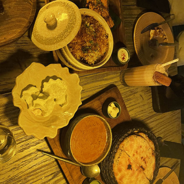 인도 암리차르 맛집 더 바기 , 정원에서 먹는 로맨틱한 저녁식사 