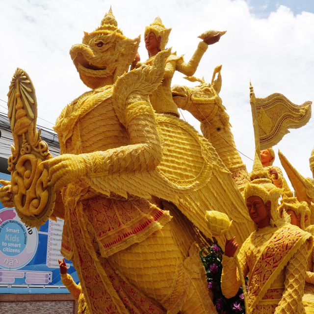 ควันหลงงานแห่เทียนพรรษา อุบลราชธานี