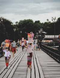 เสน่ห์ของสะพานมอญ@กาญจนบุรี