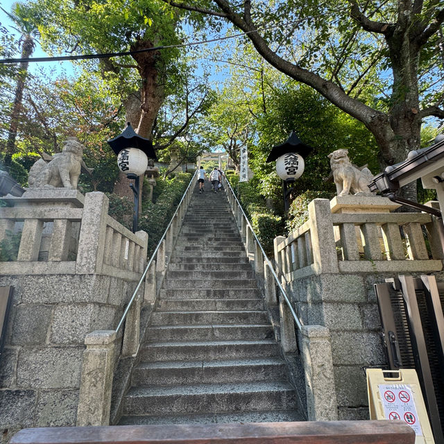 【兵庫県 神戸市】神戸市を一望できる北野天満神社 