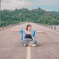 ชมวิวที่อ่างเก็บน้ำหาดส้มแป้น@ระนอง