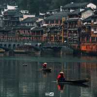 Fenghuang เฟิ่งหวง เมืองโบราณสุดคลาสสิก จีน